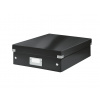 LEITZ Organizační box Click&Store, velikost M, černá
