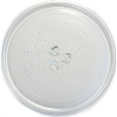 DOMO Skleněný otočný talíř do mikrovlnné trouby - 24,5 cm