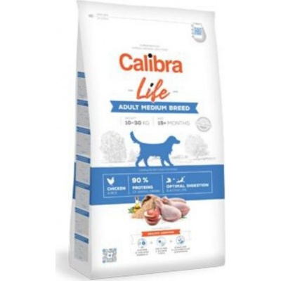 Calibra Dog Life Adult Medium Breed Chicken 12kg