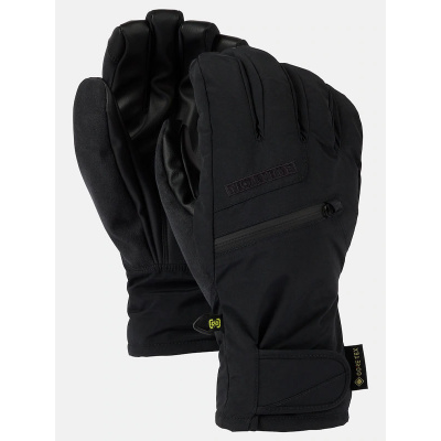 Burton GORE-TEX UNDER TRUE BLACK dámské prstové lyžařské rukavice - L