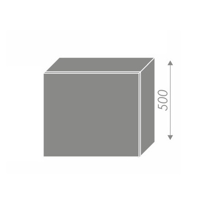 PLATINUM, skříňka horní na digestoř W8 60, korpus: bílý, barva: black