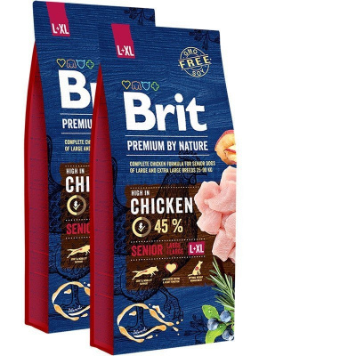 Brit Premium by Nature Senior L+XL 2 x 15kg