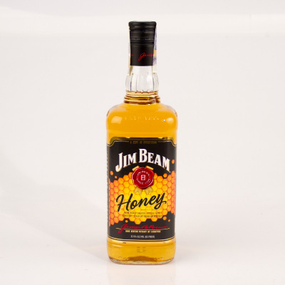 Jim Beam Bourbon Honey 35% 1 l (holá láhev)