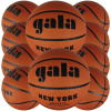 Basketbalový míč GALA New York pro kluby a školy - velikost 6 a 7 - sada 10 kusů Velikost míče: 6