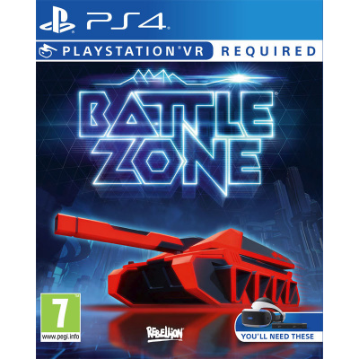 Battlezone VR PS4 -- vyžaduje Playstation VR (Battlezone VR PS4 hra - vyžaduje Playstation VR headset virtuální reality)