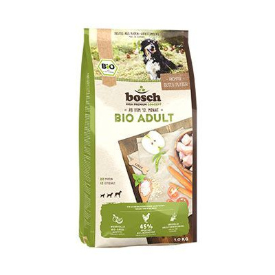 Bosch Tiernahrung GmbH & Co. Bosch Dog BIO Adult Chicken + Apple 1kg