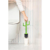 Štětka na WC a držák na toaletní papír CACTUS VIGAR (barva- kremová/zelená)