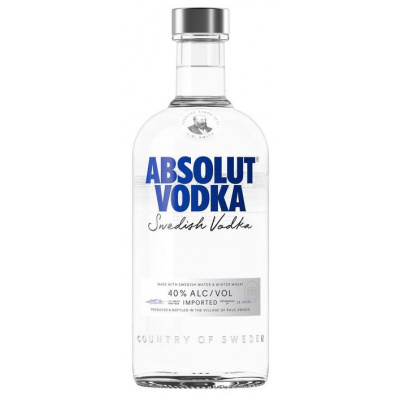 Absolut 40% 0,5 l (holá láhev)