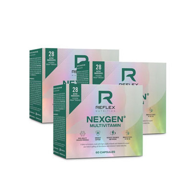 Reflex Nutrition Nexgen 60 kapslí NEW - AKCE 2+1 ZDARMA