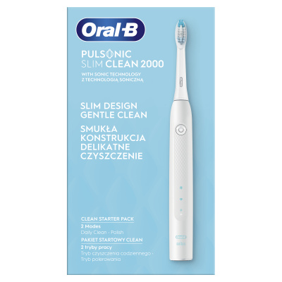 Oral-B el. kartáček Pulsonic Slim Clean 2000 White