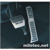 Sportovní pedály Milotec (vozy s automat.převodovkou) - Octavia II, Octavia II Facelift, Superb II, Yeti