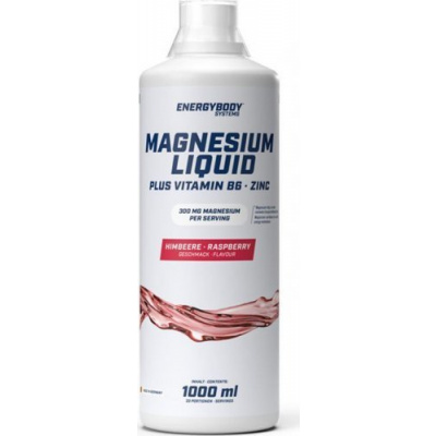 Energybody Magnesium Liquid 1000ml malina