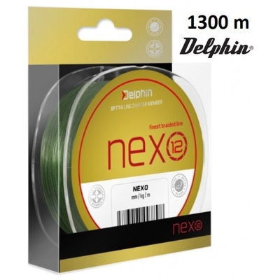Delphin NEXO 12 pletená šňůra 1300 m průměr: 0,18 mm