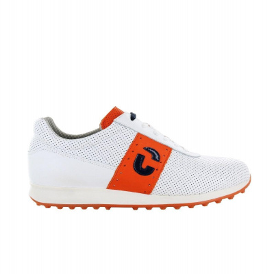Duca Del Cosma Belair pánské golfové boty, bílé bílé, standardní, bez spajků, 8