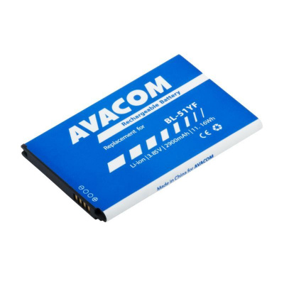 AVACOM GSLG-LG320-S2900 Li-Ion 3,85V 2900mAh - neoriginální - Baterie do mobilu LG H815 G4 Li-Ion 3,85V 2900mAh (náhrada BL-51YF)