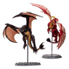 McFarlane Toys World of Warcraft Dragons Multipack Red Highland Drake & Black Proto-Drake akční