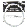 Gusset XL linear cable bílý