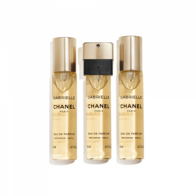 CHANEL Gabrielle chanel Eau de parfum twist and spray dámská - EAU DE PARFUM 3X20ML 3x 20 ml