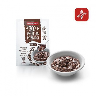 Nutrend Protein Porridge proteinová ovesná kaše příchuť čokoláda balení 50 g
