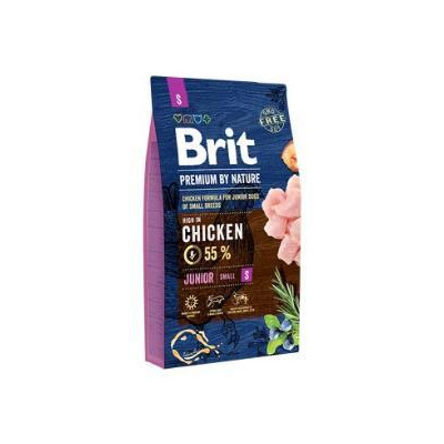 Brit Premium Dog by Nature Junior S 8kg