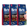 3x BRIT Premium by Nature Senior L+XL 15kg (POUZE OSOBNÍ ODBĚR NEBO ROZVOZ PO TÁBOŘE A OKOLÍ)