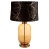 EUROFIRANY STOLNÍ LAMPA LIMITED COLLECTION VIKTORIA1 40X69 CM ČERNÁ/ZLATÁ