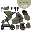 Kočárek BabyStyle Egg2 set 9 v 1 Hunter Green 2023