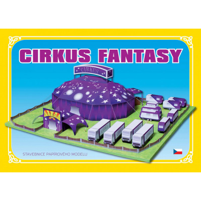 Cirkus Fantasy - Stavebnice papírového modelu