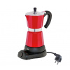 Kávovar elektrický CLASSICO na 6 šálků červený 300 ml - Cilio (CLASSICO elektrický vařič na espresso 6 šálků červený - Cilio)