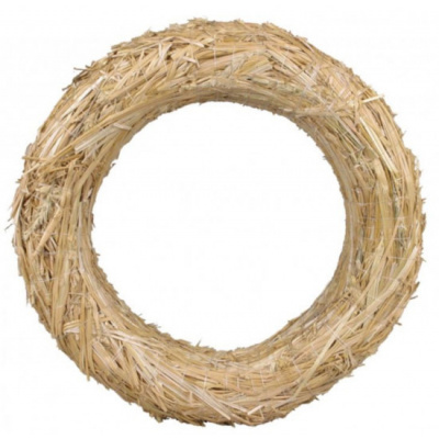 Slaměný korpus na věnec, tvar kruh, průměr 60 cm