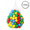 Malatec No.2794 Plastové míčky do bazénu 100 ks, barevné, průměr 6,5 cm