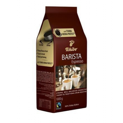 Káva "Barista Espresso", pražená, zrnková, 1000 g, TCHIBO