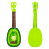EcoToys Ukulele kytara pro děti čtyři struny kiwi
