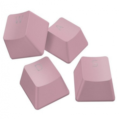 Herní počítačová klávesnice Razer PBT Keycap + Coiled Cable Upgrade Set - Quartz Pink - US/UK RC21-01491000-R3M1