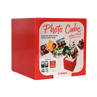 Canon originální ink PG-560/CL-561 photo cube value pack, 3713C007, Canon Pixma TS5300, TS7450, TS5350, TS5400