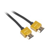 Kabel GoGEN HDMI 1.4, 1,5m, pozlacený, High speed, s ethernetem