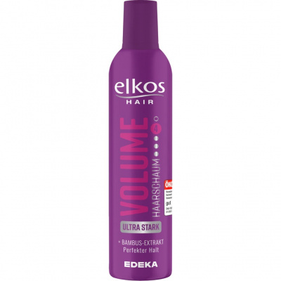 Elkos Volumen tužidlo na vlasy s ultra silnou fixací 250ml - originál z Německa