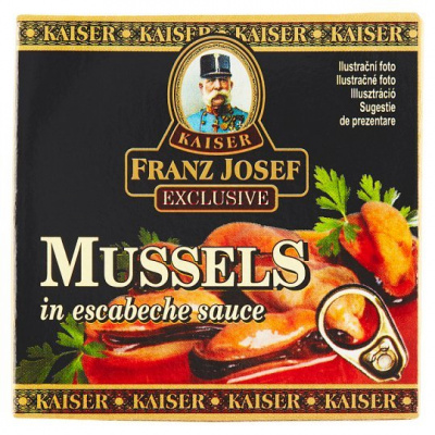 Franz Josef Kaiser Exclusive Mušle v nálevu escabeche 80g