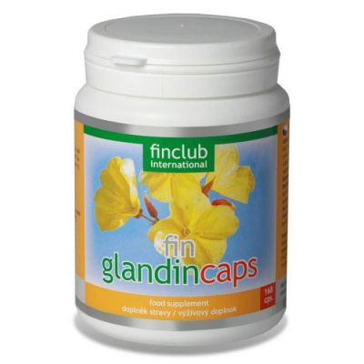 Finclub Glandincaps,pupalkový olej v kapslích s vitaminem E - doprava zdarma