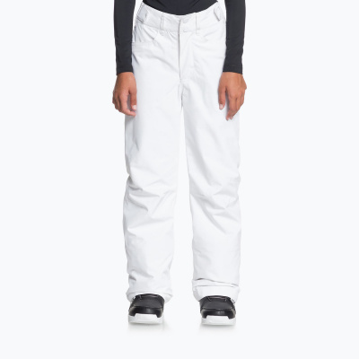 Dětské kalhoty na snowboard ROXY Backyard Girl 2021 bright white