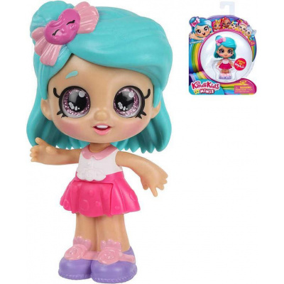 KINDI KIDS Minis Panenka mini Cindy Pops 9cm kývá hlavou velké oči