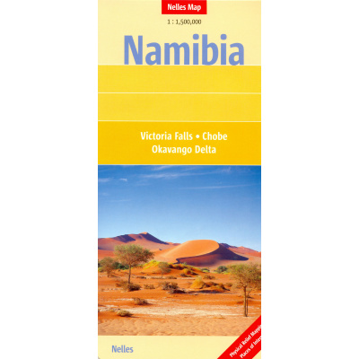 Namíbie (Namibia) 1:1,5m mapa Nelles