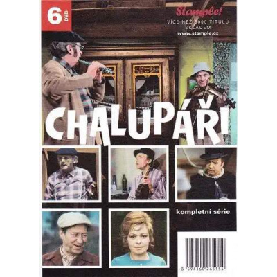 Kolekce Chalupáři - 6 DVD /pošetky/ (kompletní seriál)
