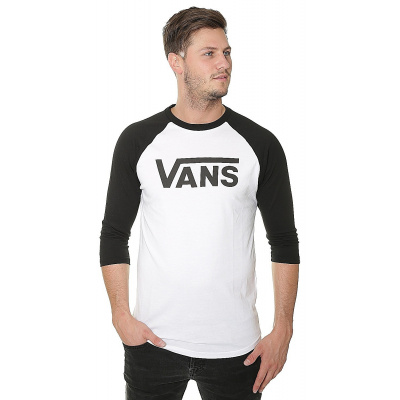 Vans Classic Raglan 3/4 White/Black S