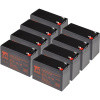 Baterie pro záložní zdroje Sada baterií T6 Power pro záložní zdroj Hewlett Packard RBC27, VRLA, 12 V (T6APC0006_V112950)