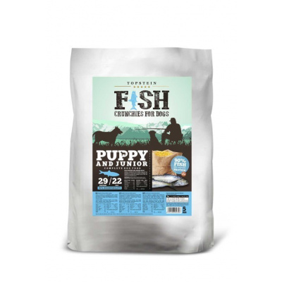 Topstein Fish Crunchies Puppy/Junior 5 Kg
