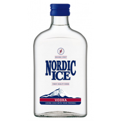 VODKA NORDIC ICE 37,5% 0,2l (holá láhev)