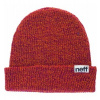 unisex kulich NEFF FOLD HEATHER BEANIE/ORANGE RASPBERRY