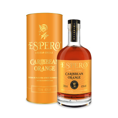 Espero Creole Caribbean Orange Rum Liqueur 0,7l 40% + tuba