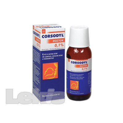 Corsodyl ustni voda 0.1% 200ml